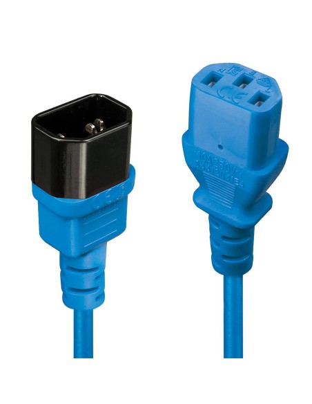 30472 CABLE POWER IEC EXTENSION 2M/BLUE 30472 LINDY iš UAB SINTAS