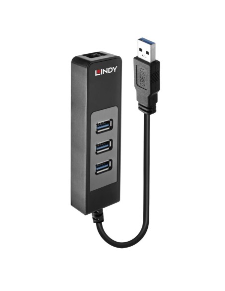 43176 I/O HUB USB3 & LAN ADAPTER/43176 LINDY iš UAB SINTAS