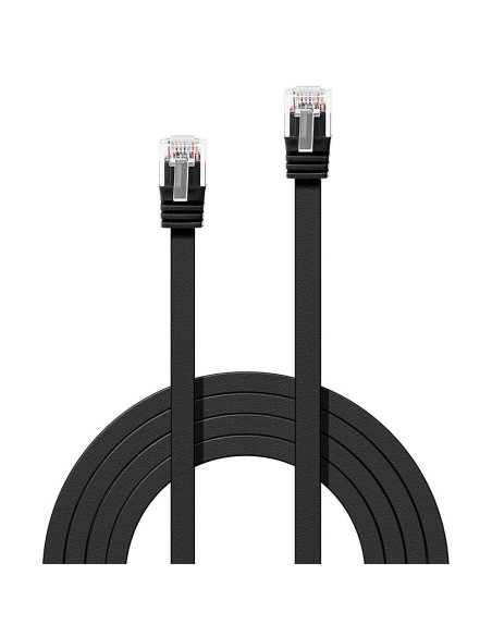 47520 CABLE CAT6 U/UTP 0.3M/BLACK 47520 LINDY iš UAB SINTAS