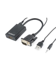 A-VGA-HDMI-01 I/O ADAPTER VGA TO HDMI/A-VGA-HDMI-01 GEMBIRD iš UAB SINTAS