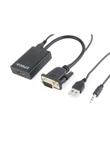 A-VGA-HDMI-01 I/O ADAPTER VGA TO HDMI/A-VGA-HDMI-01 GEMBIRD iš UAB SINTAS