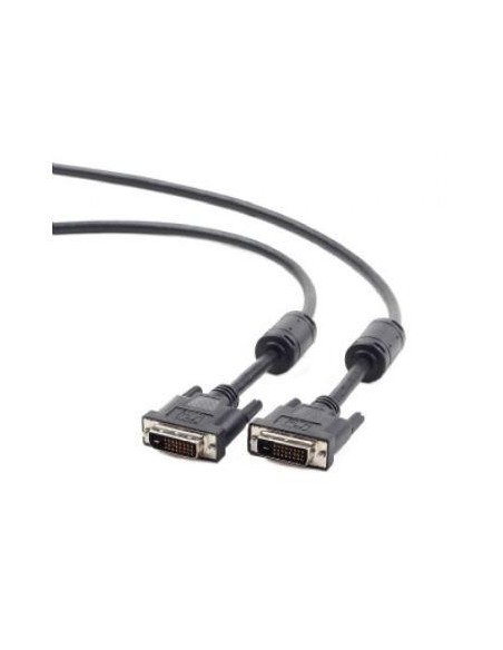 CC-DVI2-BK-6 CABLE DVI DUAL LINK 1.8M/CC-DVI2-BK-6 GEMBIRD iš UAB SINTAS
