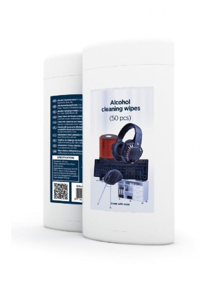CK-AWW50-01 CLEANING WIPES 50PCS/CK-AWW50-01 GEMBIRD iš UAB SINTAS
