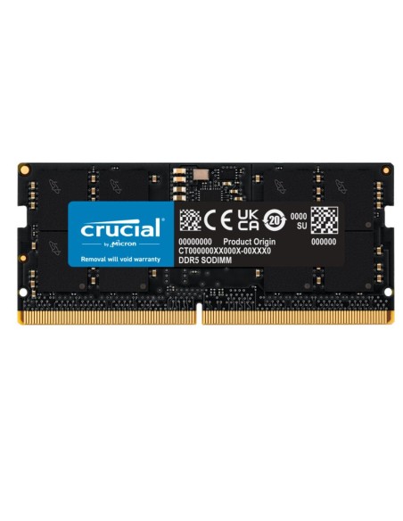 CT16G48C40S5 NB MEMORY 16GB DDR5-4800 SO/CT16G48C40S5 CRUCIAL iš UAB SINTAS