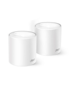 DECOX10(2-PACK) Wireless Router|TP-LINK|Wireless Router|1500 Mbps|Mesh|Wi-Fi 6|1x10/100/1000M|1x2.5GbE|DHCP|DECOX10(2-PACK) iš U