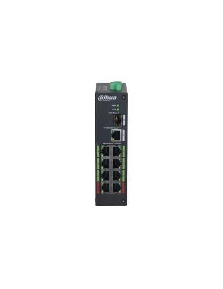 DH-LR2110-8ET-120-V2 Switch|DAHUA|LR2110-8ET-120-V2|PoE ports 8|DH-LR2110-8ET-120-V2 iš UAB SINTAS