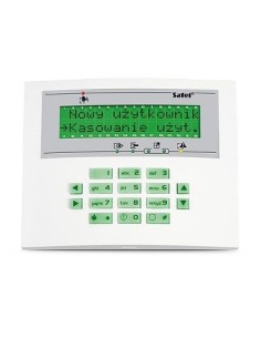 INT-KLCDL-GR KEYPAD LCD /INTEGRA GREEN/INT-KLCDL-GR SATEL iš UAB SINTAS