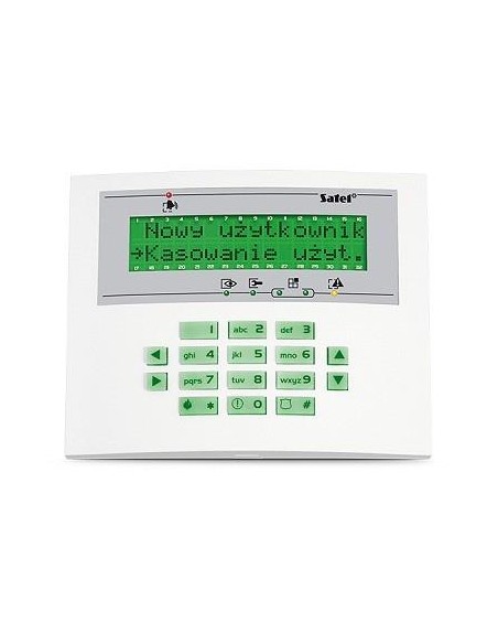 INT-KLCDL-GR KEYPAD LCD /INTEGRA GREEN/INT-KLCDL-GR SATEL iš UAB SINTAS