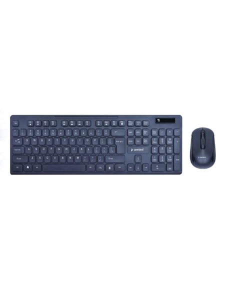 KBS-WCH-03 KEYBOARD +MOUSE WRL ENG/DESKTOP BK KBS-WCH-03 GEMBIRD iš UAB SINTAS