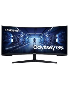 LC34G55TWWPXEN LCD Monitor|SAMSUNG|Odyssey G5|34"|Gaming/Curved/21 : 9|Panel VA|3440x1440|21:9|1 ms|Tilt|Colour Black|LC34G55TWW