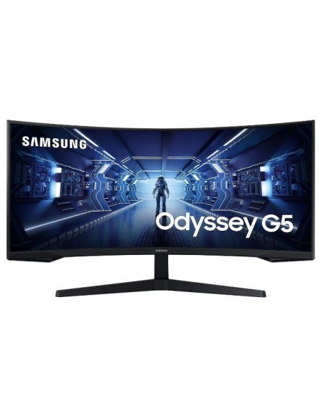 LC34G55TWWPXEN LCD Monitor|SAMSUNG|Odyssey G5|34"|Gaming/Curved/21 : 9|Panel VA|3440x1440|21:9|1 ms|Tilt|Colour Black|LC34G55TWW