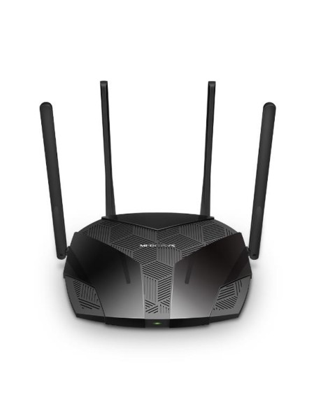 MR70X Wireless Router|MERCUSYS|1800 Mbps|Wi-Fi 6|1 WAN|3x10/100/1000M|Number of antennas 4|MR70X iš UAB SINTAS