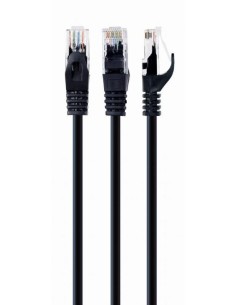 PP6U-1M/BK PATCH CABLE CAT6 UTP 1M/BLACK PP6U-1M/BK GEMBIRD iš UAB SINTAS