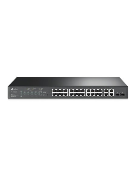 TL-SL2428P Switch|TP-LINK|TL-SL2428P|Rack|PoE+ ports 24|250 Watts|TL-SL2428P iš UAB SINTAS