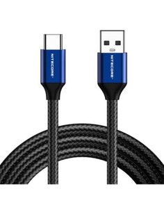 UAC20 CABLE USB-C TO USB-A 2.0 1M/CHARGING UAC20 NITECORE iš UAB SINTAS