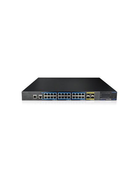 SWITCHUTP7624GEL3 28 prievadų, 24 Lan prievadu komutatorius UTEPO UTP7624GE-L3 iš UAB SINTAS