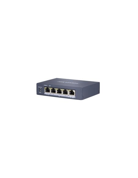 SWITCHDS3E0505HPE 5 prievadų, 3 PoE prievadų komutatorius Hik-vision DS-3E0505HP-E iš UAB SINTAS