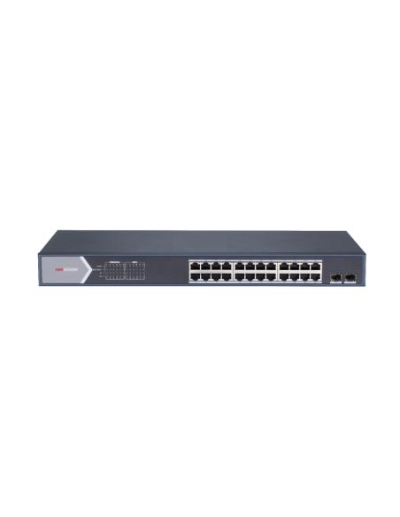 SWITCHDS3E1526PSI 26 prievadų, 24 PoE prievadų komutatorius Hikvision DS-3E1526P-SI iš UAB SINTAS