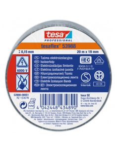 VIZOTP20 Izoliuojanti juosta TESA (pilka) 20m x 19mm 53988-00051-00 iš UAB SINTAS
