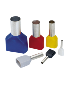 NAPF/D2.5 APF/D dviguba izoliuota gilze (2.5mm², mėlyna) iš UAB SINTAS