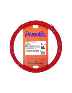 VPRATR4MM10MR Kabelio pratraukėjas (10m, 4mm, raudonas, plieninis) iš UAB SINTAS