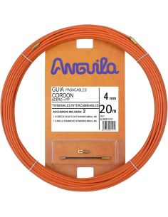 VPRATR4MM20MOR Kabelio pratraukėjas (20m, 4mm, oranžinis, plieninis) iš UAB SINTAS