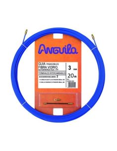 VPRATR3MM20MM Kabelio pratraukėjas (20m, 3mm, mėlynas, stiklo audinys) iš UAB SINTAS