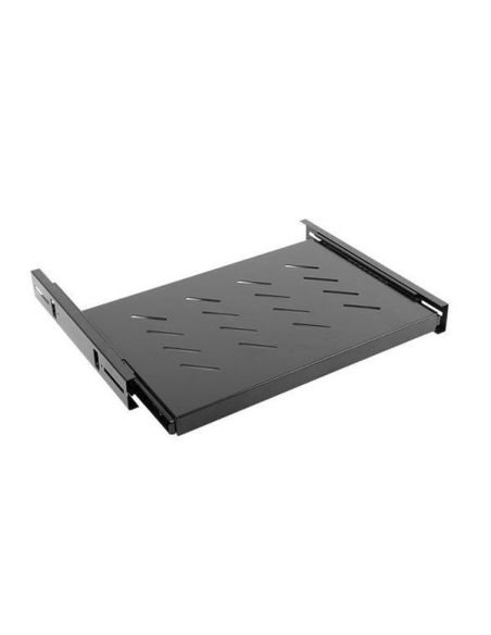 SL191U550/600BEGBL Ištraukiama lentyna 19" spintai 1U L550 (juoda) iš UAB SINTAS