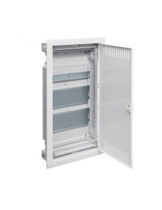 HVU60NWB Hager 60 mod. multimedia skydelis metalinėmis durelėmis Hager VOLTA3 VU60NWB iš UAB SINTAS