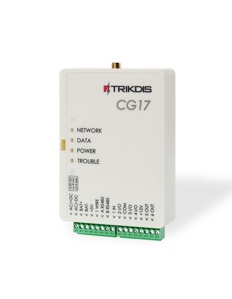 RGSMCG174G Trikdis valdiklis centralė/valdiklis CG17 su 4G modemu iš UAB SINTAS
