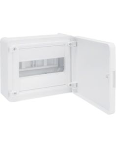HVS108PD GOLF2 plastikinis virštinkinis skydelis VS108PD 1x8 mod. Hager (IP40) iš UAB SINTAS