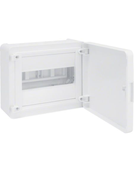 HVS108PD GOLF2 plastikinis virštinkinis skydelis VS108PD 1x8 mod. Hager (IP40) iš UAB SINTAS