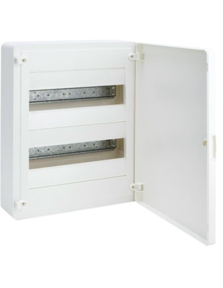 HVS212PD GOLF2 plastikinis virštinkinis skydelis VS212PD 2x12 mod. Hager (IP40) iš UAB SINTAS