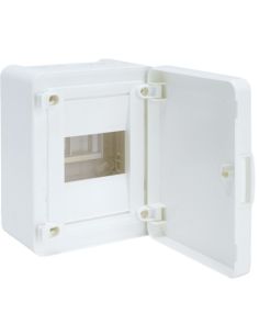 HVS104PD GOLF2 plastikinis virštinkinis skydelis VS104PD 1x4 mod. Hager (IP40) iš UAB SINTAS