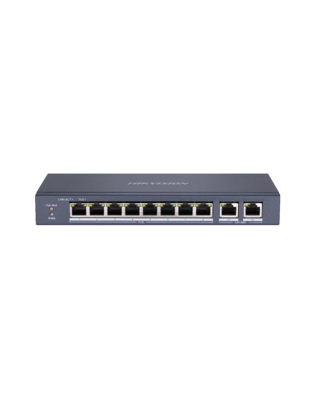 SWITCHDS3E0310PEM Hikvision 10 prievadų 8 PoE prievadų komutatorius DS-3E0310P-E/M iš UAB SINTAS