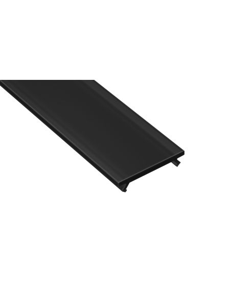 LUMPROFBASICBLACK2 Matinis dangtelis profiliams A B C D Y (2m, juodas) iš UAB SINTAS