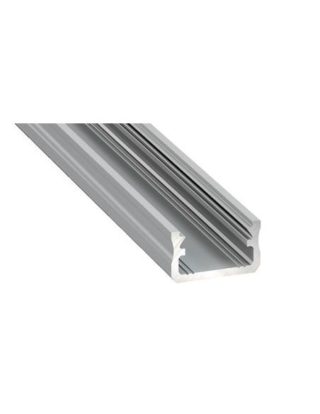 LUMPROFA2MS Aliuminis anoduotas profilis Lumines LED juostoms A (pilkas, anoduotas, 2m) iš UAB SINTAS