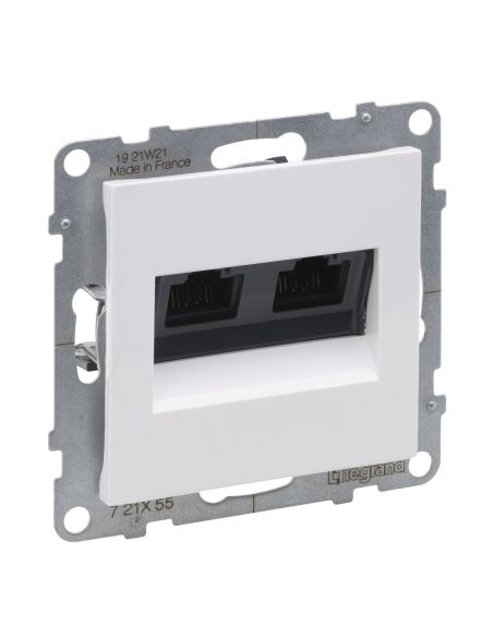 OBOSUN2XRJ45 Baltas 2x RJ45 UTP 6A lizdas SUNO Legrand 721155 iš UAB SINTAS