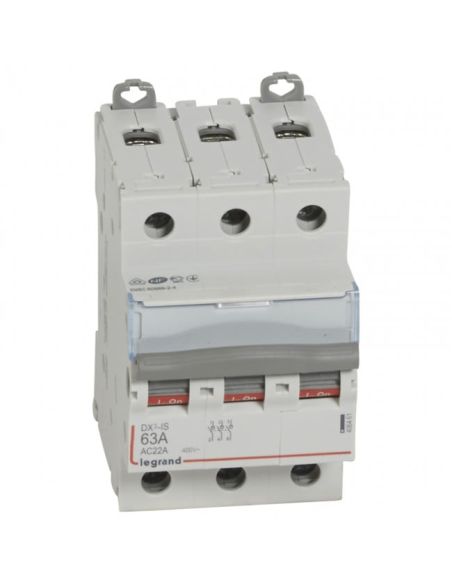 LAUTOMAT1P3P40AC Automatinis jungiklis MCB RX3 Legrand 419239 (40A, 3P, 400V, 6kA) iš UAB SINTAS
