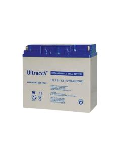AU18/12VDS Akumuliatorius Ultracell UL18-12 VDS (18 Ah, 12V, VDS) iš UAB SINTAS