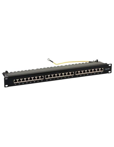 TKP19/1U/FTP6A/24PLAIK Komutacinė panelė 19'' 1U, FTP 6A cat., 24 prievadų iš UAB SINTAS