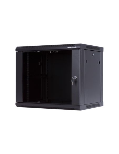 KS9U600x600PAKJ Komutacinė spinta 19'' pakabinama 9U 600x600x501 (juoda) iš UAB SINTAS