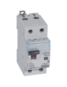 L411048 Srovės nuotekio relė su automatiniu jungikliu Legrand 411048 (C, 10A, 2P, 30mA, 230V) iš UAB SINTAS
