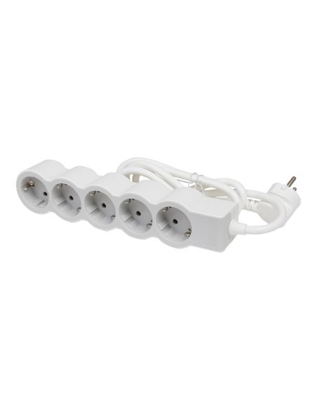LEGRAND694571 5-vietų ilgiklis su įžeminimu Legrand 694571 (pilkas, 5m) iš UAB SINTAS