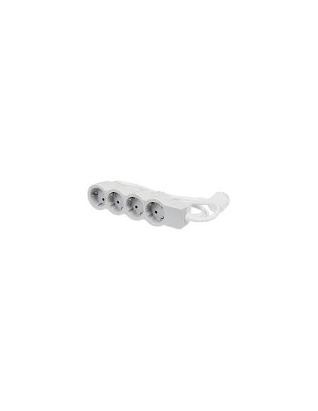 LEGRAND694561 4-vietų ilgiklis su įžeminimu Legrand 694561 (pilkas, 3m) iš UAB SINTAS