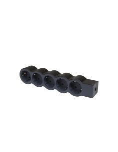 LEGRAND694578 5-vietų ilgiklis su įžeminimu Legrand 694578 (be laido, juodas) iš UAB SINTAS