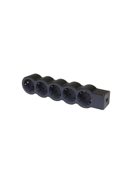 LEGRAND694578 5-vietų ilgiklis su įžeminimu Legrand 694578 (be laido, juodas) iš UAB SINTAS