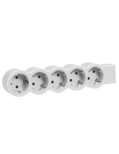 LEGRAND694577 5-vietų ilgiklis su įžeminimu Legrand 694577 (be laido, baltas) iš UAB SINTAS