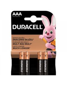 BATERIJALR03/AAADUR4 Baterija Duracell Alkaline LR03/AAA (4 vnt.) iš UAB SINTAS