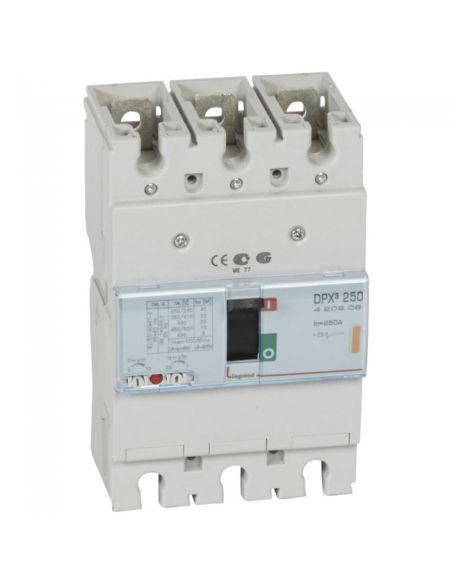 L420209 Automatinis jungiklis DPX3 250TM Legrand 420209 (250A, 3P, 25kA) iš UAB SINTAS